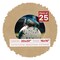 Beige Suede Mat Board for 20x20 Frames - Circle Opening for 16x16 Photos
